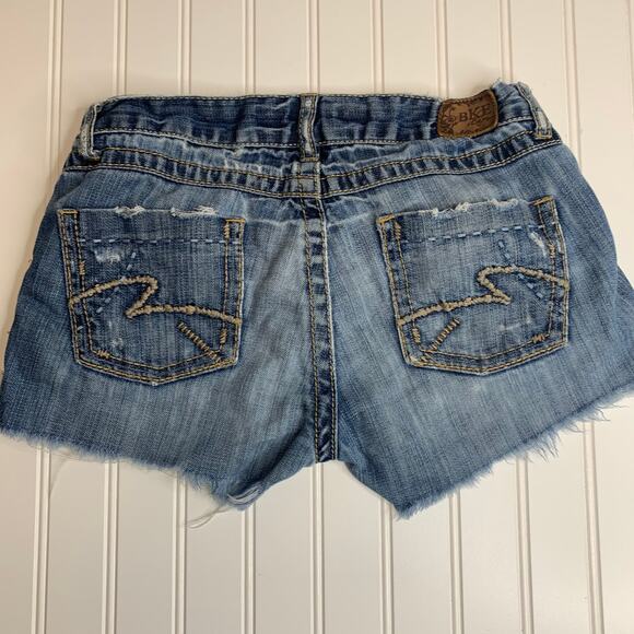 BKE Stella Jean Shorts Distressed Cutoffs Sz 27 - Picture 2 of 6